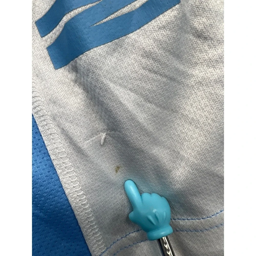 Jordan Basketball Shorts Boys XL Blue White Fair Dri-FIT Mesh Athletic 3937